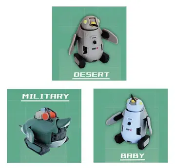 가토리구 펭귄 메카 가챠 피규어 인형 로봇 소프트 비닐 괴수 가샤