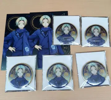 유리 그노시아 메탈 캐릭터 배치 컬렉션 캔 배지 특전 엽서