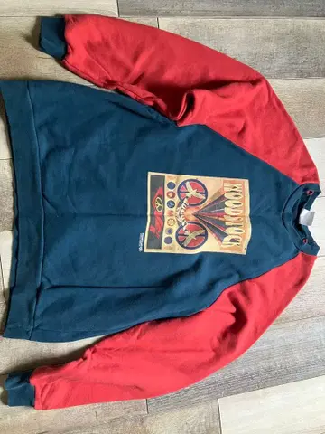 저널 스탠다드 Wood stock 사이키델릭 프린트 맨투맨