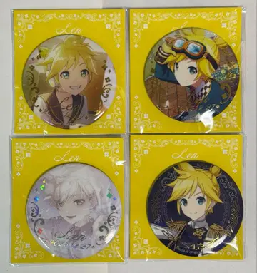 프로세카 하피콜레 벌스데이 글리터 캔뱃지 4점 카가미네 렌