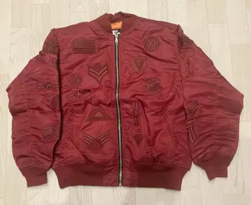 SMOKE RISE MA-1 플라이트 자켓 U.S. 사이즈 XL