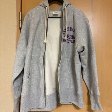 Champion 풀 집업 후드티 리버스 위브 C8-Y133 M