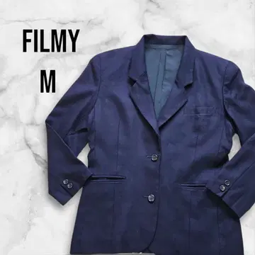 FILMY 이에나 네이비 자켓 심플 자켓