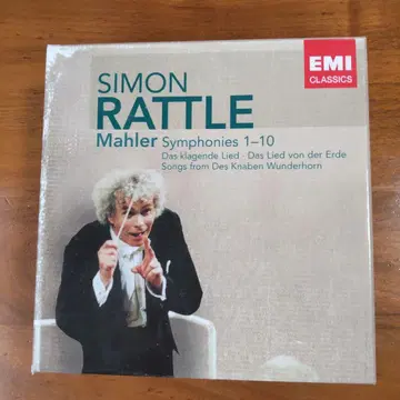 [ 수입반/14CD ] 사이먼 래틀 말러 교향곡 전집