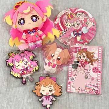 큐어 원더풀 폭신폭신 외출 마스코트 벌스데이 캔뱃지 이온 시네마