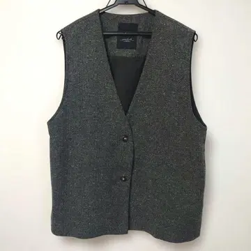 studio CLIP 헤링본 무늬 슬리브리스 베스트(베스트)