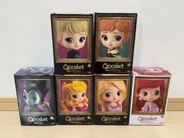 Qposket 디즈니 프린세스 6체 세트