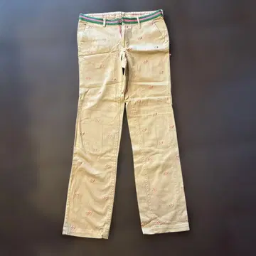 MASTER BUNNY EDITION 자수 팬츠 베이지