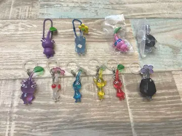 피크민 키링 & 메지루시 액세서리 묶음 판매