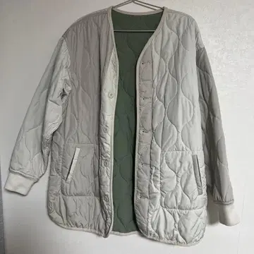 퀼팅 코트 리버서블