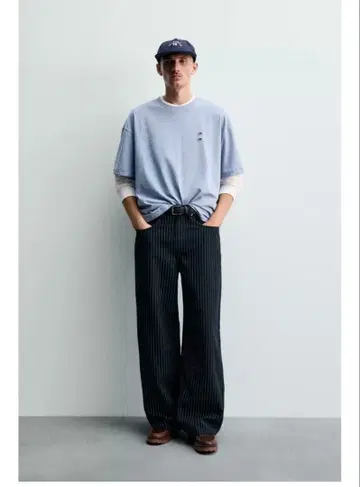 ZARA champion 티셔츠