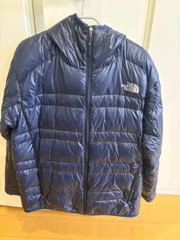 The North Face 네이비 다운 자켓