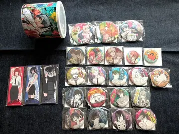 체인소 맨 캔뱃지 세트 원작 패턴