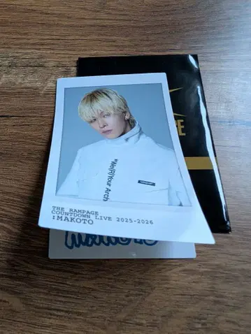 THE RAMPAGE 스티커 카드 하세가와 신 시크레