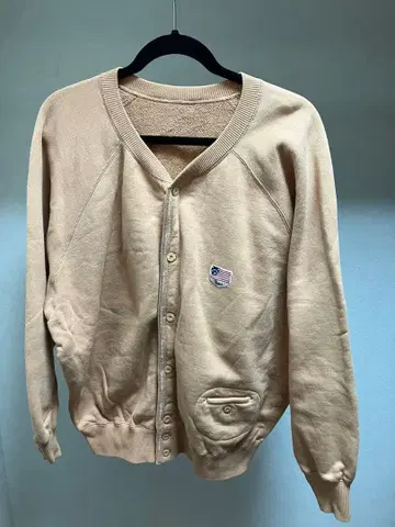 Papas 파파스 맨투맨 가디건 라이트 브라운 L