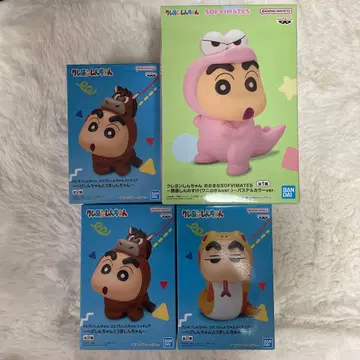 짱구는 못말려(크레용 신짱) 악어산 씨 코스프레 짱구 3체 세트