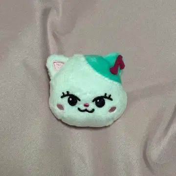 마유카 루캬 봉제 인형 배지 NiziU NIZOO