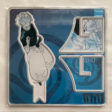 [주술회전] 생일 아크릴 'X' 피규어 -with- 고죠 사토루