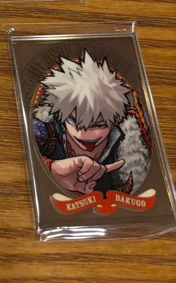 히로아카 파브 거울풍 아크릴 스티커 바쿠고