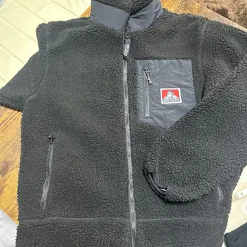 BEN DAVIS 플리스 자켓 블랙