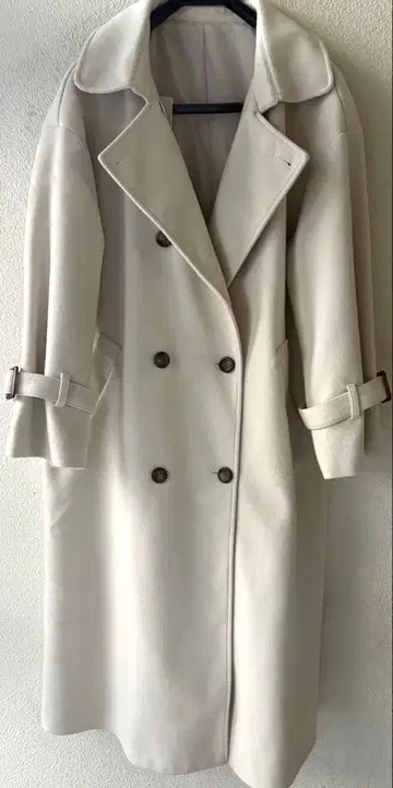 moment+ 2WAY 컬러 어레인지 롱 트렌치코트 M