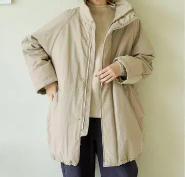 스튜디오 클립 다기능 BIG 칼라 미들 코트