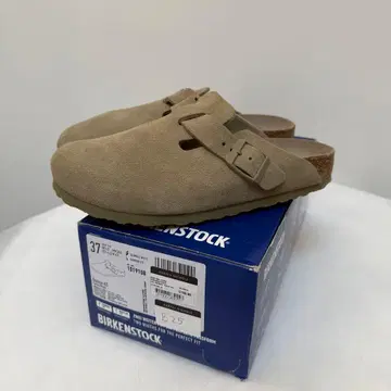 미사용 BIRKENSTOCK 버켄스탁 보스턴 카키 37