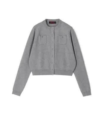 정품 CABaN 코튼 캐시미어 크루넥 가디건