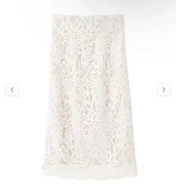 질 바이 질 스튜어트 미치시게 사유미 착용 비진백화 귈로슈 레이스 스커트