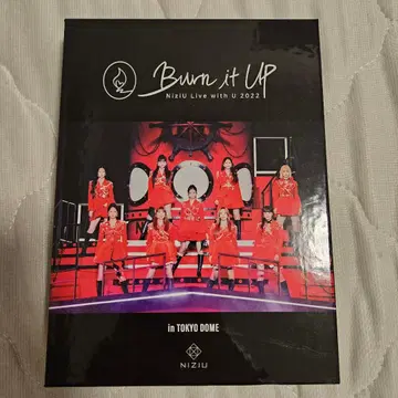 NiziU Burn it UP BluRay 도쿄돔 완전 생산 한정판