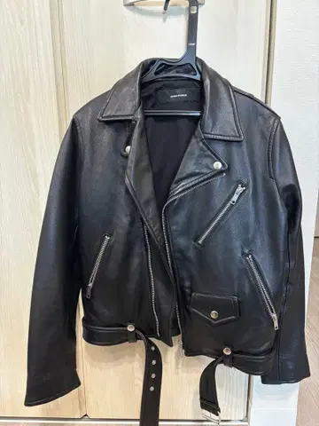 JOURNAL STANDARD 가죽 라이더 자켓 블랙