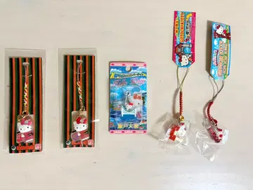 헬로키티 스트랩 5개 세트