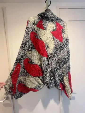 태국 팬츠 빨간색 계열