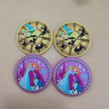 디즈니 캐릭터 자수 캔뱃지 2