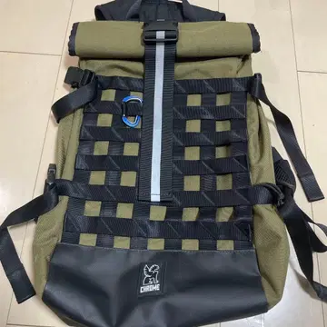 CHROME 롤탑 백팩 올리브