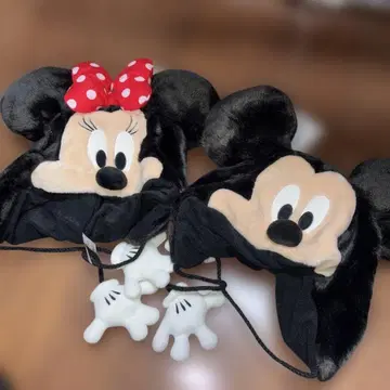 미사용 새상품 택 포함 디즈니 팬캡 미키 미니 세트 모자