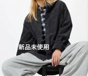 UNIQLO 유니클로 상의 셔츠 자켓 코듀로이 미사용 새상품
