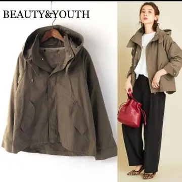 BEAUTY&YOUTH 후드 부착 마운틴 후드티