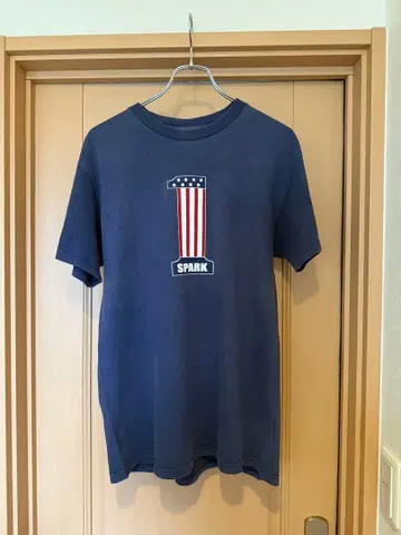 SPARK 네이비 T셔츠 M 사이즈
