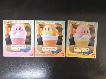 별의 커비 캐릭터 플로트 3종 세트