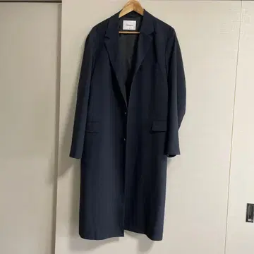 Classico 네이비 체스터 코트