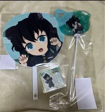 귀멸의 칼날 토키토 무이치로 난자타운 아크릴 스탠드 벌룬 부채