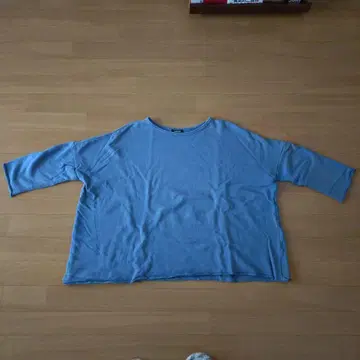 maillot 코튼 파일 와이드 트레이닝복 파랑