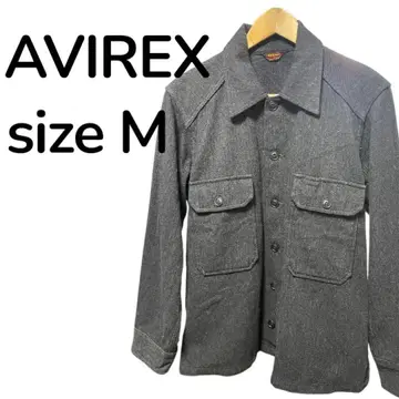 아비렉스 25803-623 울 코튼 CPO 셔츠 자켓