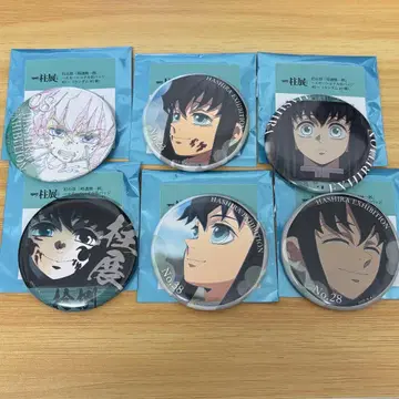 귀멸의 칼날 토키토 무이치로 기둥전 에모셔널 캔뱃지 세트