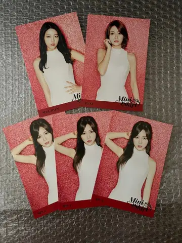 AOA 미니 스커트 엽서 묶음 판매