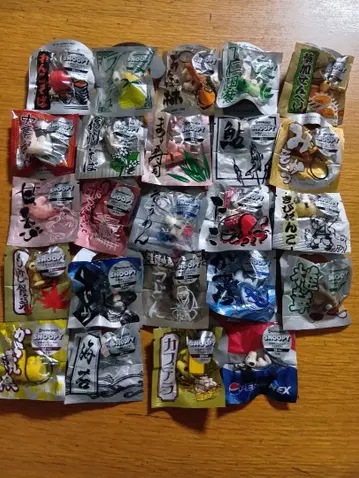 펩시 스누피 전국 맛있는 것 액세서리 24종