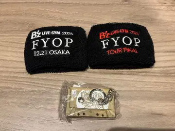 B'z FYOP 가챠가챠 12/21 한정판 리스트 밴드 참 세트