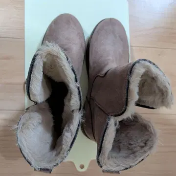 브랜드 불명 어그 부츠 지퍼 포함