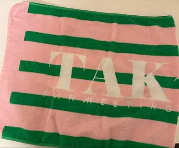 TAKERUFES 사토 타케루 페이스 타월